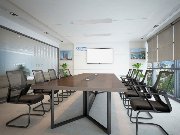 Thiết kế nội thất phòng họp - Thiết Kế Nội Thất Khôi Nguyên - Công Ty TNHH TMDV SX Gỗ Khôi Nguyên